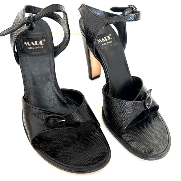 Mare Italian leather sandals size 9 - Picture 3 of 8